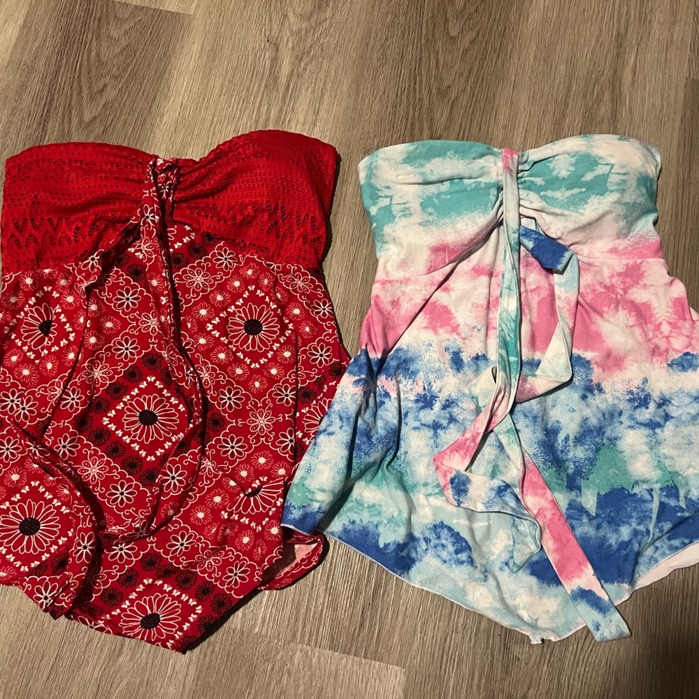 **Bundle Deal* Strapless Woman’s Tops